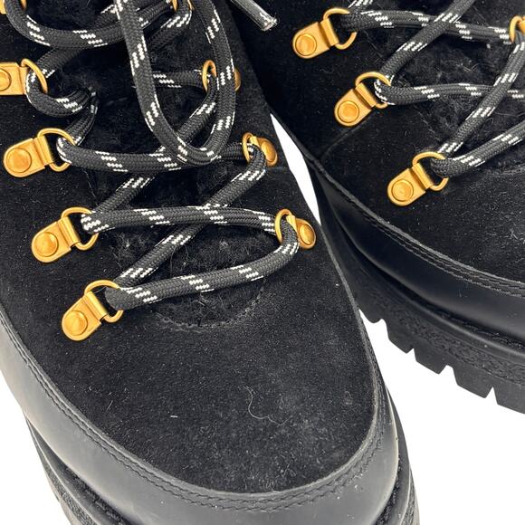 Tory Burch Women's Thea Lugg Suede Boots 9 M - Picture 6 of 8